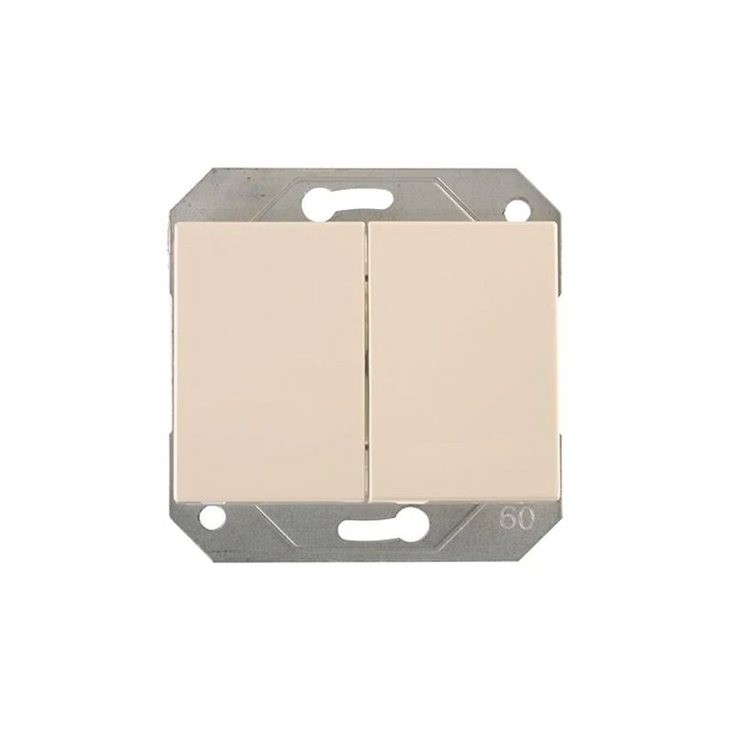 Slēdzis vilma xp500 1+1 ind. b-r ziloņk.