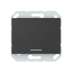 Выключатель Vilma XP500, 1 кл., антрацитовый