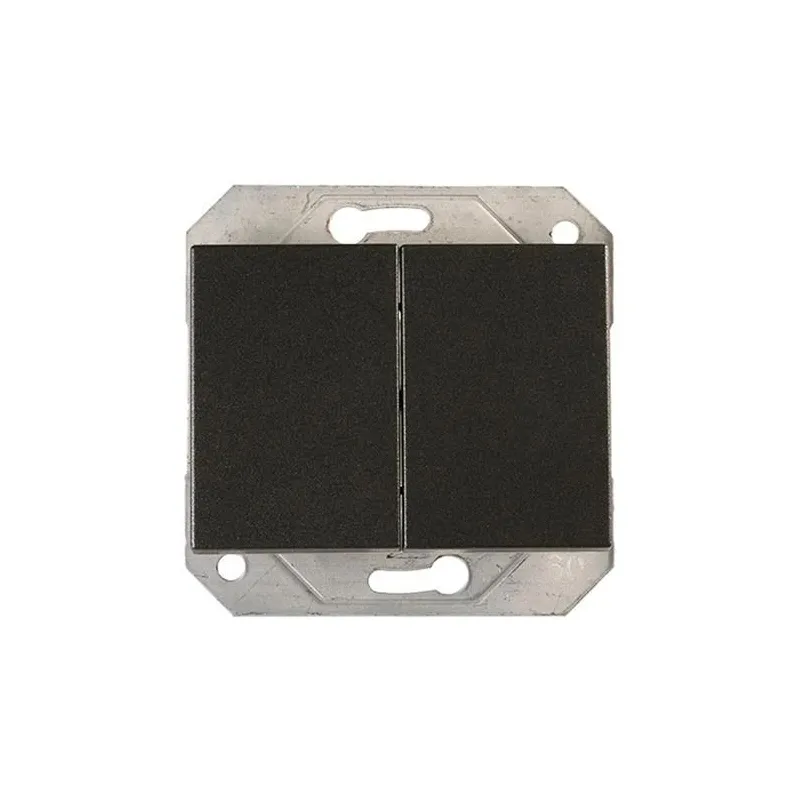 Slēdzis Vilma XP500, 2 kl, antracīta