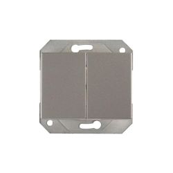 Slēdzis vilma xp500 1+1 b-r met