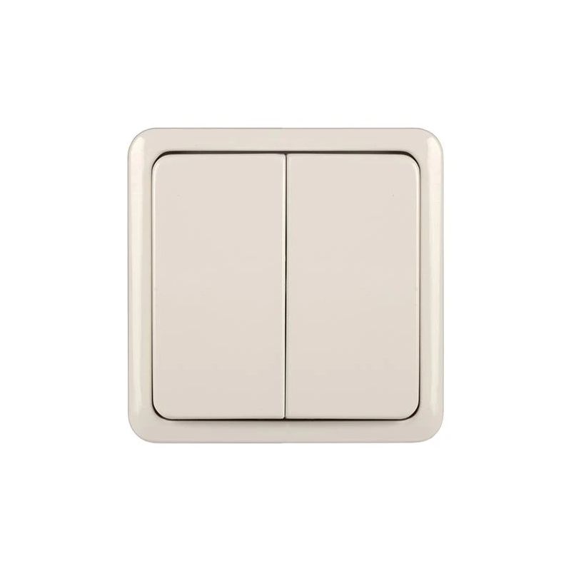 Slēdzis vilma sl250 v-a 1+1 balts