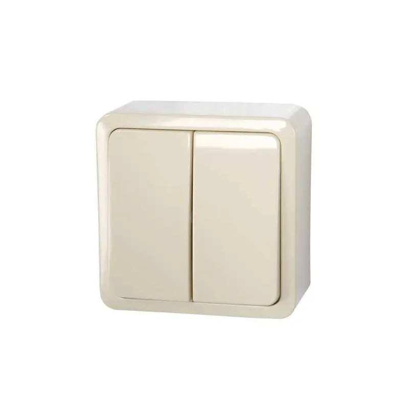 Slēdzis Vilma SL+250, 2 kl, ziloņkaula krās.