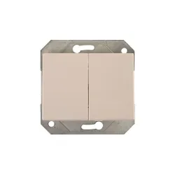 Переключатели Vilma XP500, 2 кл., белый