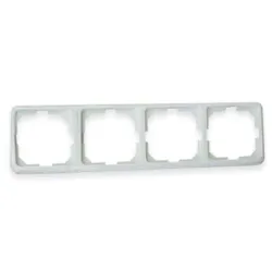 Četrvietīgs rāmis VILMA LX200, baltā krāsā