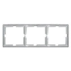 Trīsvietīgs rāmis VILMA ST150, balta krāsa