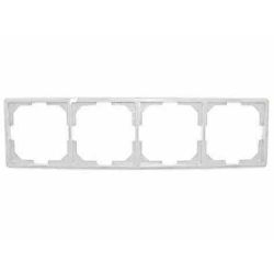 Četrvietīgs rāmis VILMA ST150, baltā krāsā