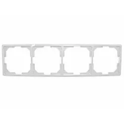 Četrvietīgs rāmis VILMA ST150, baltā krāsā