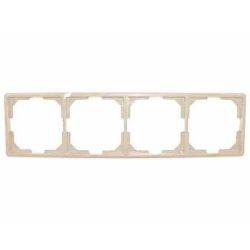 Četrvietīgs rāmis VILMA ST150, ziloņkaula krāsā