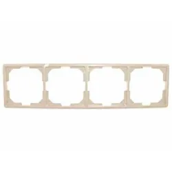 Četrvietīgs rāmis VILMA ST150, ziloņkaula krāsā