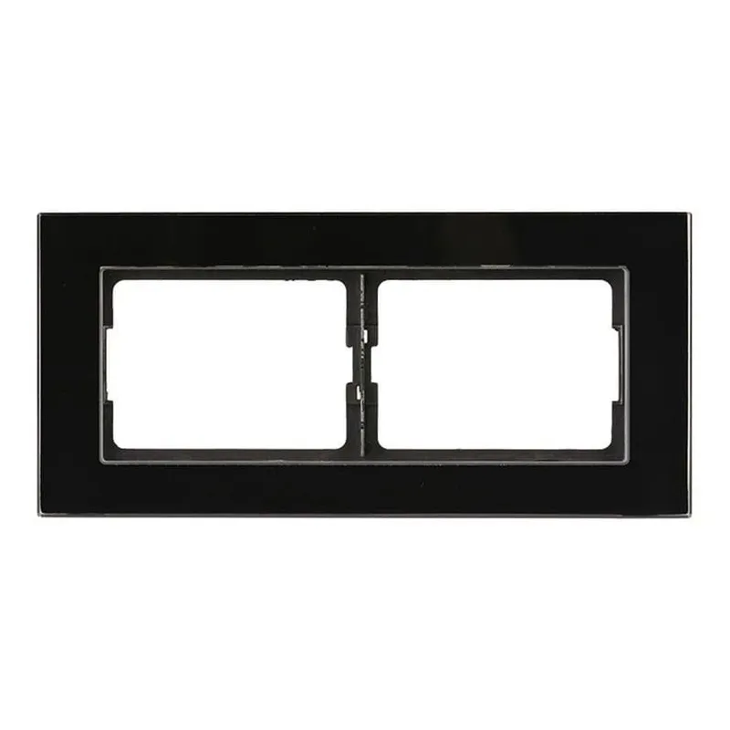 Rāmis Vilma XP500 R02V 2-Socket Frame Black