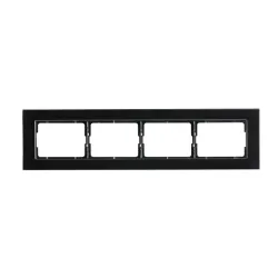 Rāmītis r04v 4viet melns stikl xp