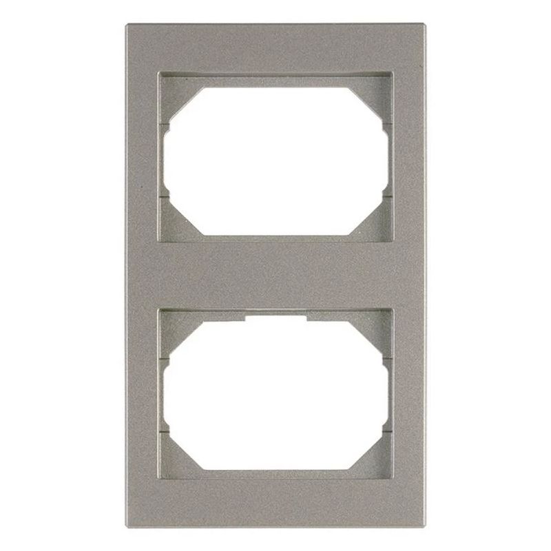 Divvietīgs rāmis VILMA XP500, metāla krāsā