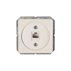 Data socket 1xrj45 r-ta lx valge