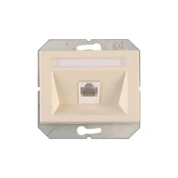 Data socket single vilma xp beige
