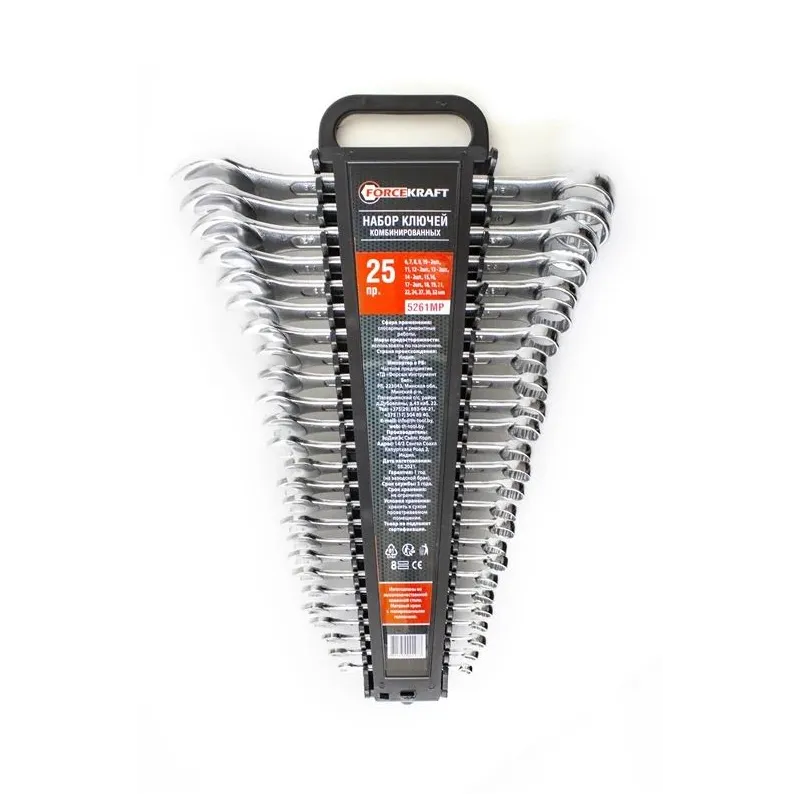 Mutrivõtmete komplekt ForceKraft 5261MP, 6 - 32 mm