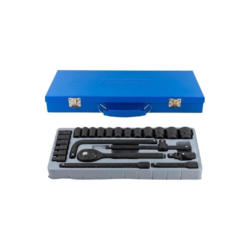 ROCKFORCE 24 gab. uzgriežņu atslēgu un adapteru komplekts