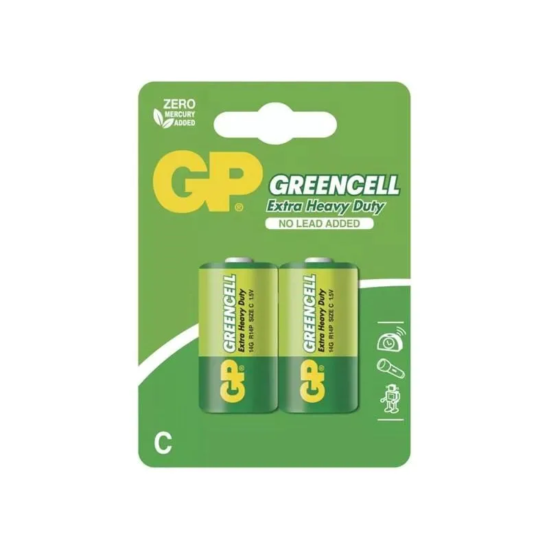 Baterijas GP Batteries GPPCC14KC005, LR14-R14, 1.5 V