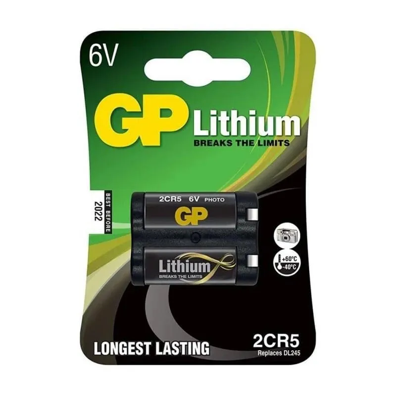 Baterijas GP GPPCL2CR5005, 2CR5-DL245, 6 V