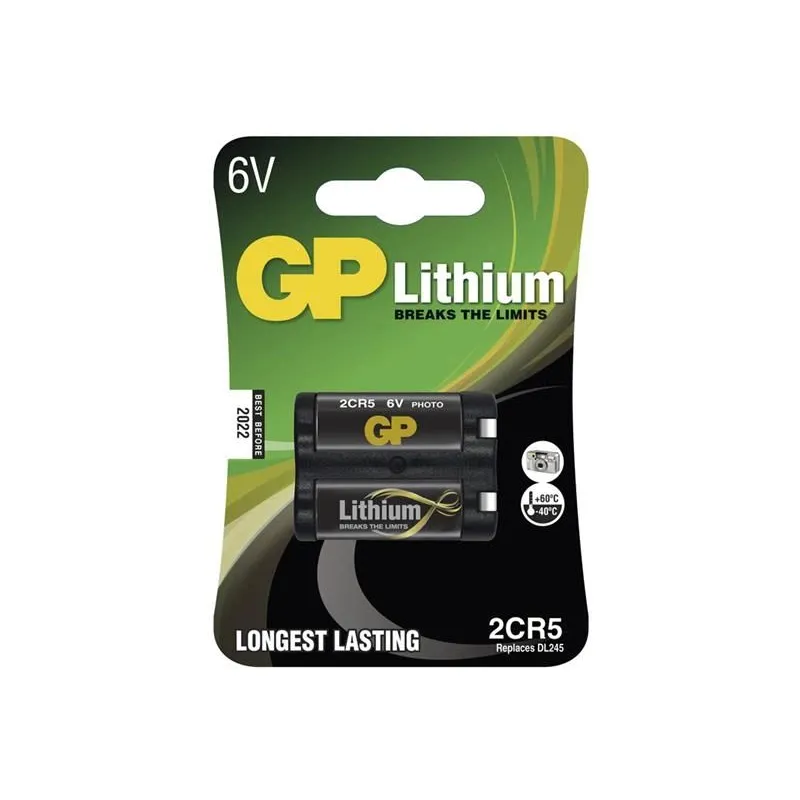 Baterijas GP GPPCL2CR5005, 2CR5-DL245, 6 V
