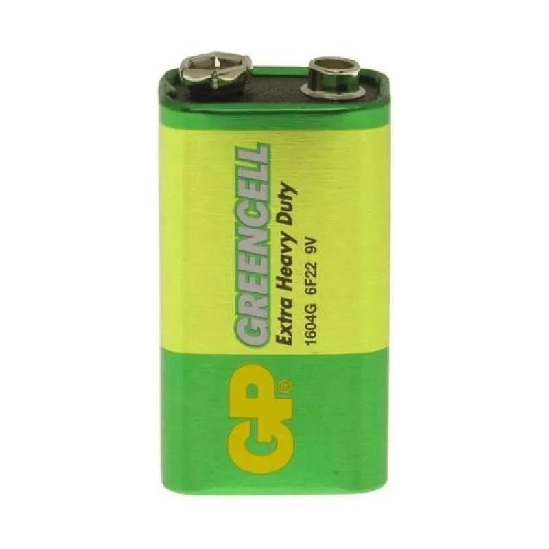 Baterijas GP Batteries GPPVCF9VG006, 6F22, 9 V