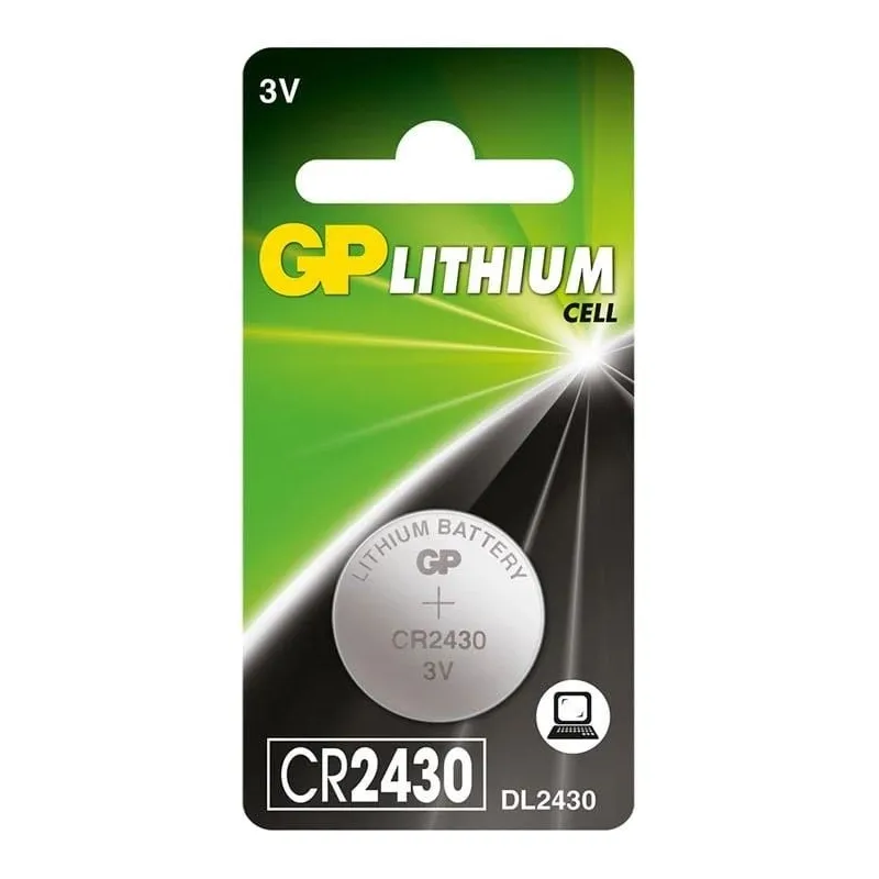 Litija baterija GP GPPBL2430037, CR2430, 3 V