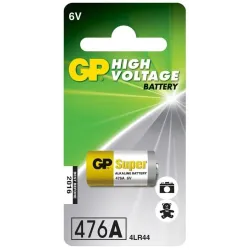 Battery super alkaline 4lr44 6v