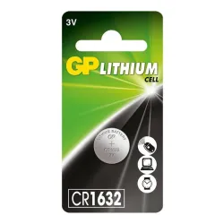 Liitiumpatarei GP GPPBL1632000, CR1632, 3 V