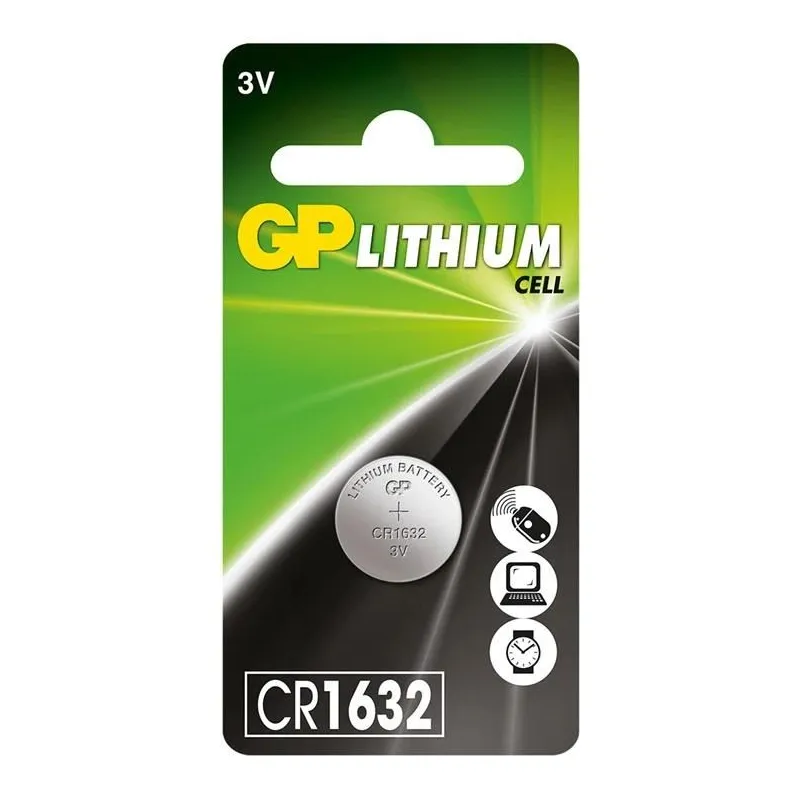 Litija baterija GP GPPBL1632000, CR1632, 3 V