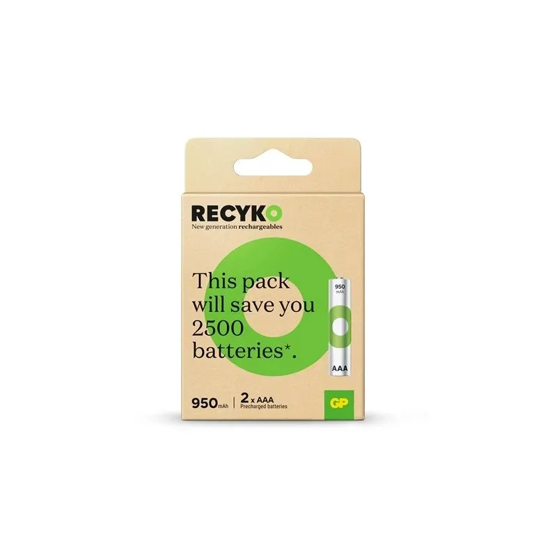 Laetav aku GP, AAA, 950 mAh, 2 tk
