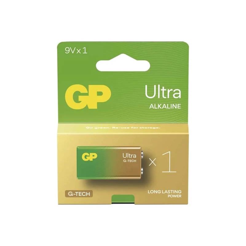 Baterijas GP GPPVA9VAU143. 6LR61. 9 V. 1 gab.