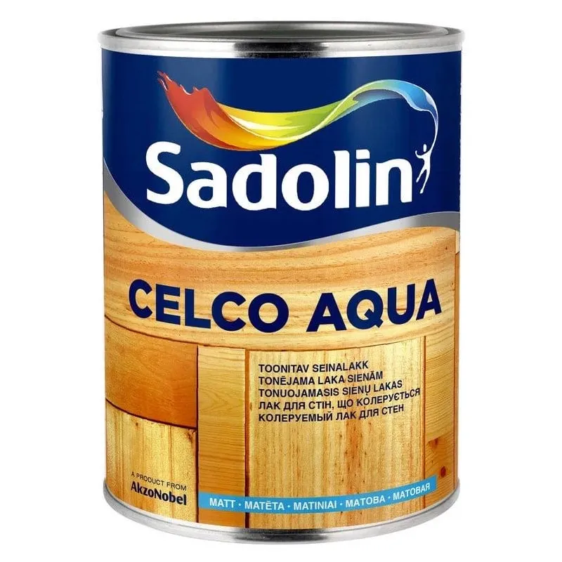 Laka, matēts Sadolin Celco, 1 l