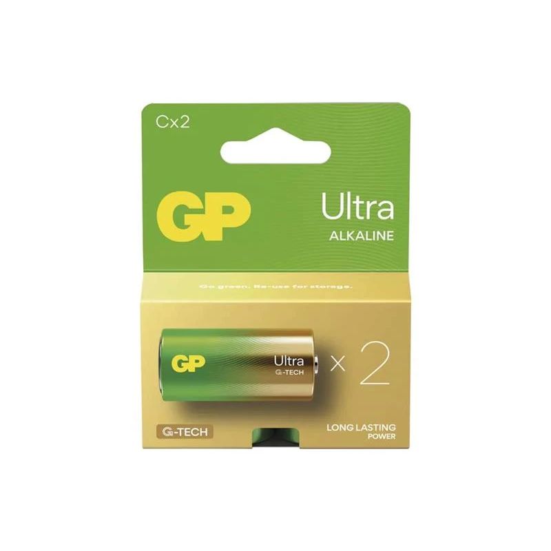 Baterijas GP GPPCA14AU067. C-LR14. 1.5 V. 2 gab.