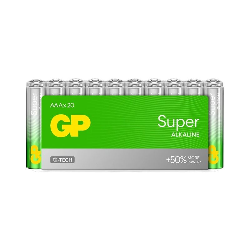Baterijas GP GPPCA24AS540. AAA. 1.5 V. 20 gab.