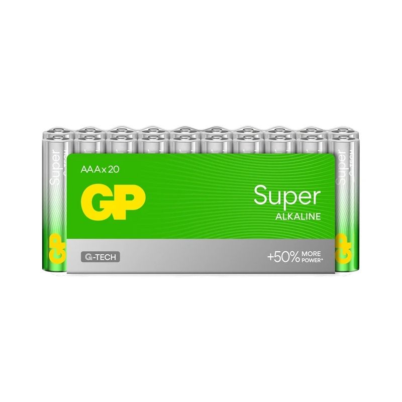 Baterijas GP GPPCA24AS540. AAA. 1.5 V. 20 gab.