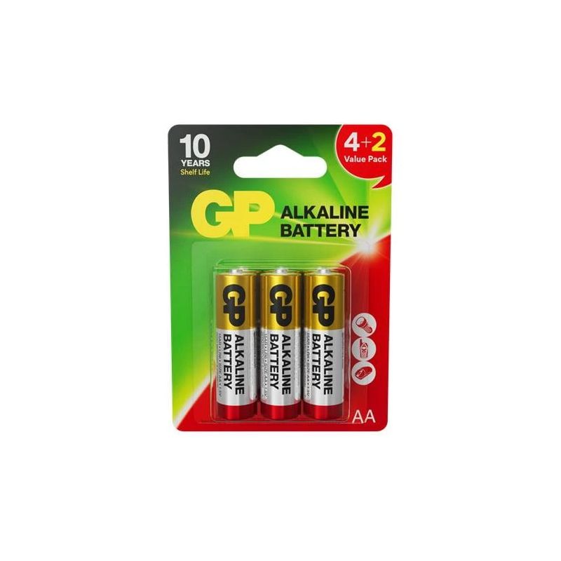 Baterijas 15ar 4+2gab,aa,