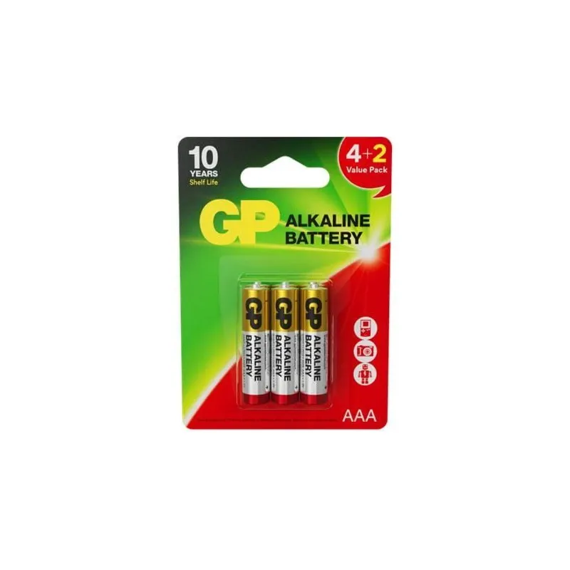 Baterijas GP GPPCA24AR008, AAA, 1.5 V