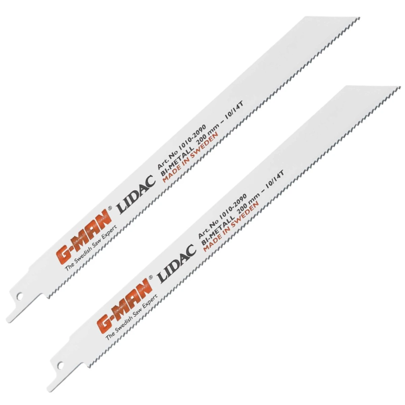 Zobenzāģa asmeņis metālam BiM 200x19x0.9mm-10-14T 2gb