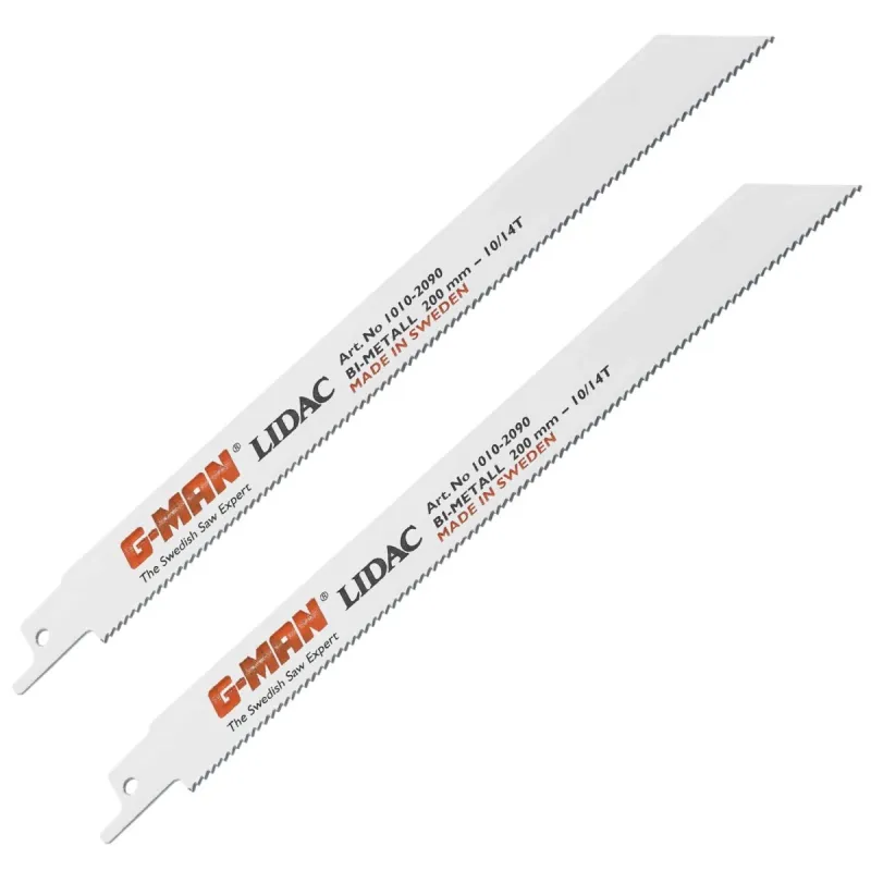 Zobenzāģa asmeņis metālam BiM 200x19x0.9mm-10-14T 2gb