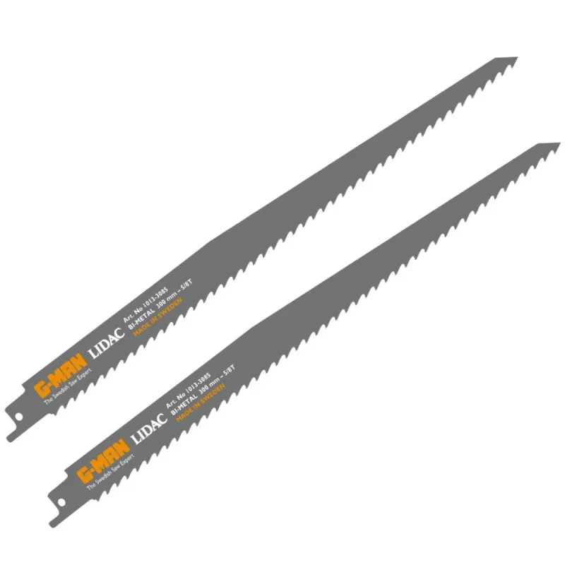 Zobenzāģa asmeņis kokam BiM 300x19x1.3mm-5-8T 2gb