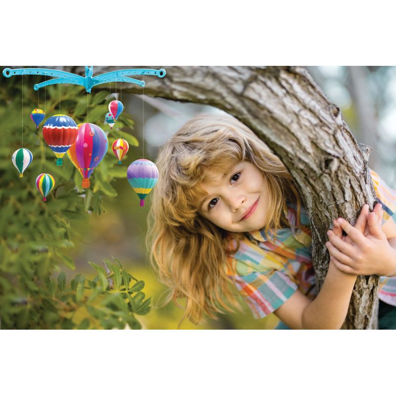 Rotaļlietu krāsošanas komplekts Paint Hot Air Balloons