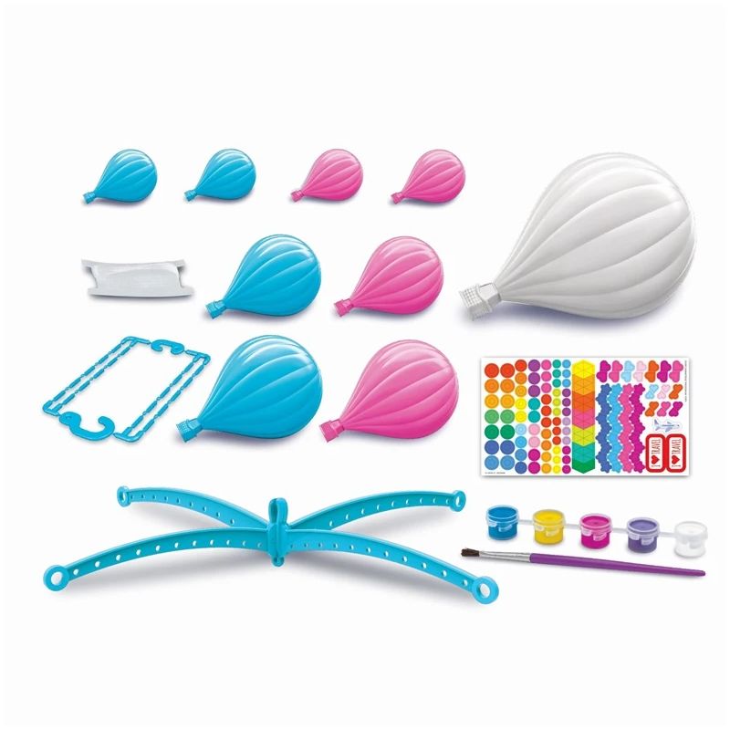 Rotaļlietu krāsošanas komplekts Paint Hot Air Balloons