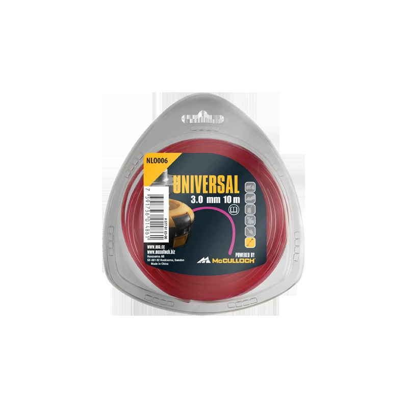 Trimmera aukla 3.00mmx10m apaļa