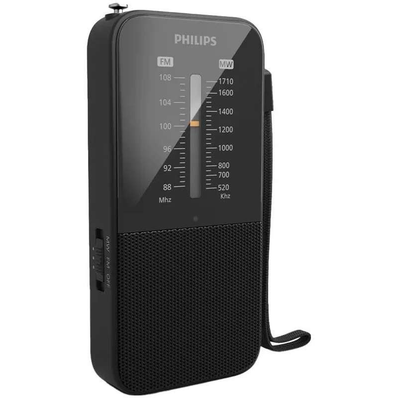 Radijo imtuvas Philips TAR1509-00, juoda sp.