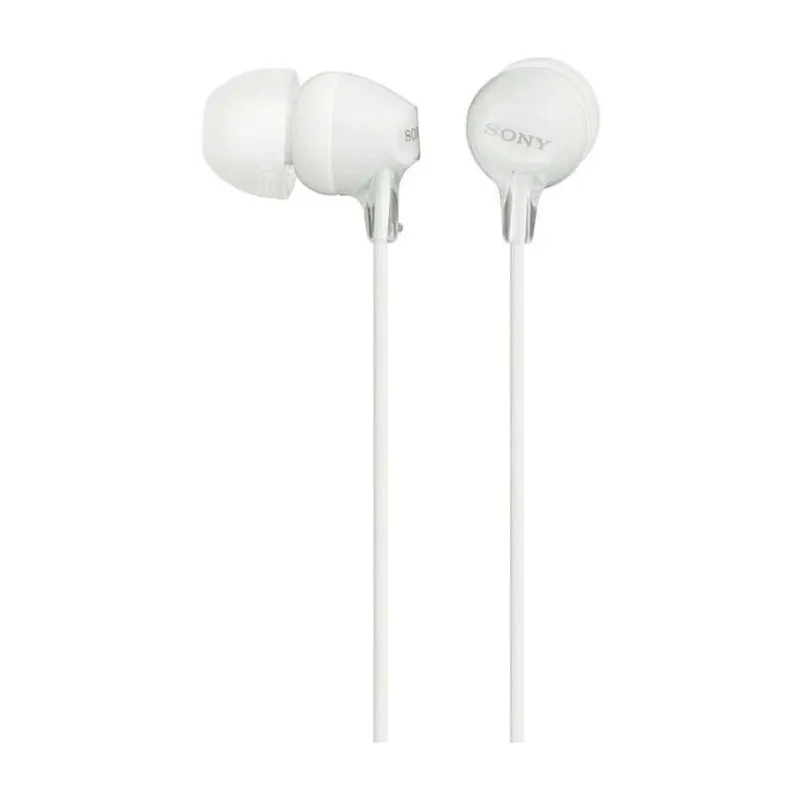 Vadu austiņas Sony MDR-EX15AP MDREX15APW.CE7, balta krās.