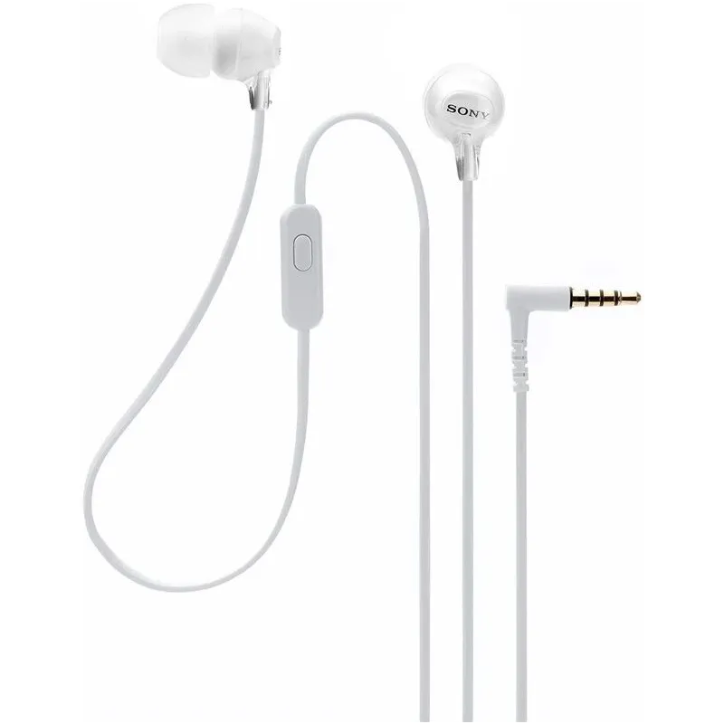 Vadu austiņas Sony MDR-EX15AP MDREX15APW.CE7, balta krās.