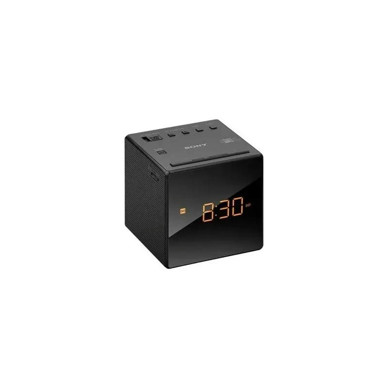 Radio modinātājs Sony ICF-C1, melna krās.