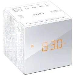Radijo žadintuvas Sony ICF-C1, balta sp.