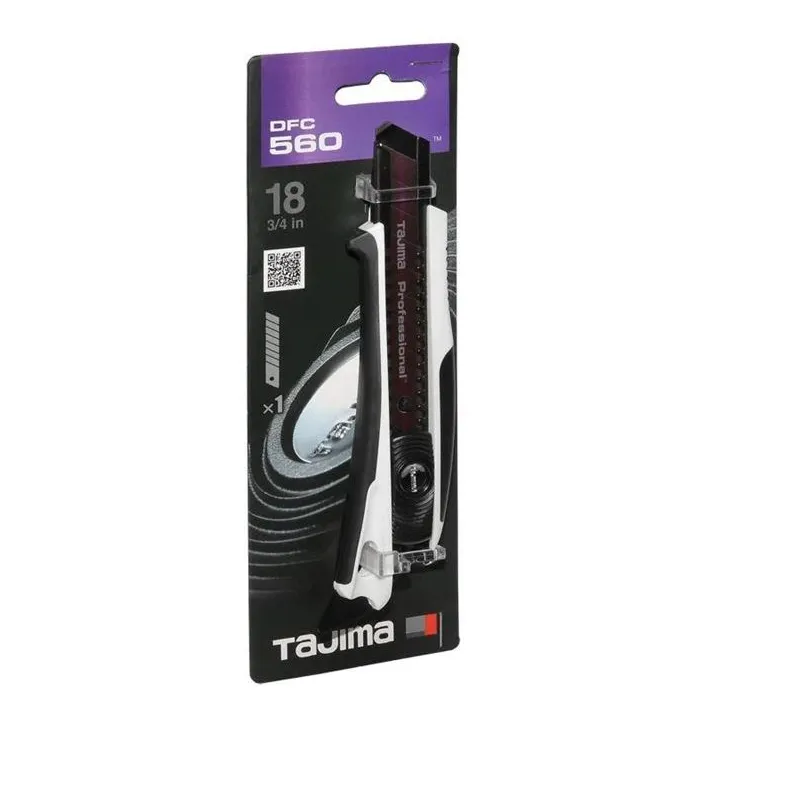 Nolaužamo asmeņu nazis TAJIMA DFC560W, 18 cm, plastmasa-metāls, 1 gab.