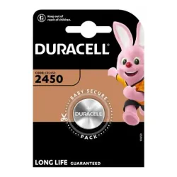 Батарейка Duracell 2450, CR2450, 3 В, 1 шт.