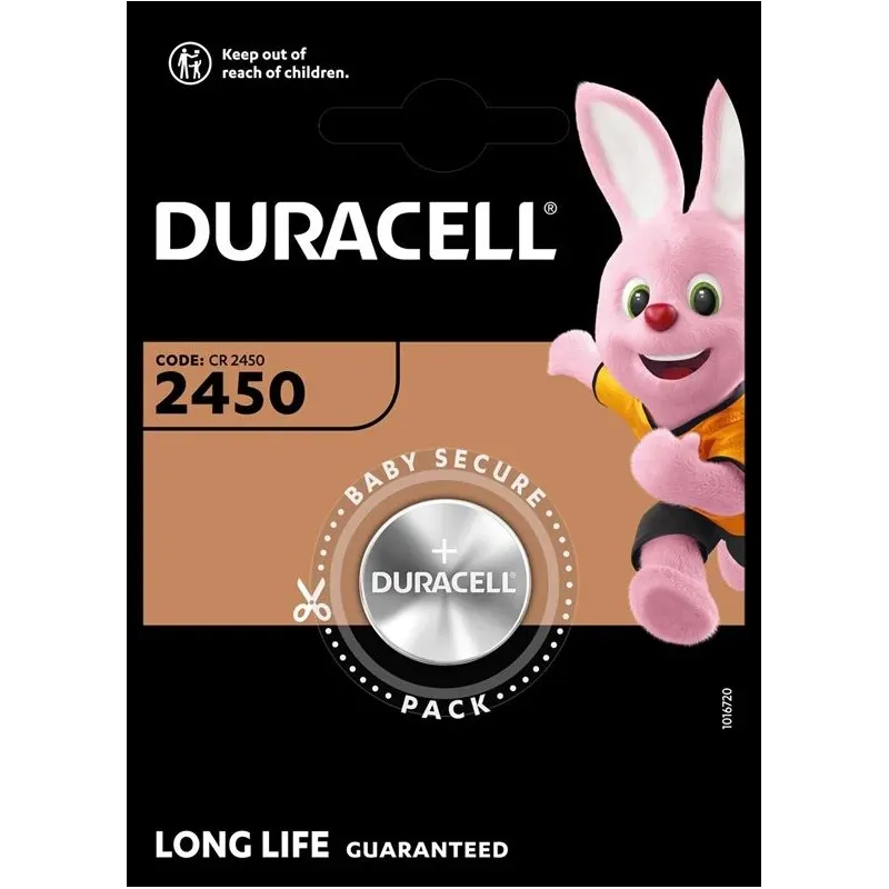 Elements Duracell 2450, CR2450, 3 V, 1 gab.